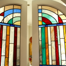 Giant Stained Glass Doors