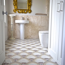 Spacious Mosaic Bathroom